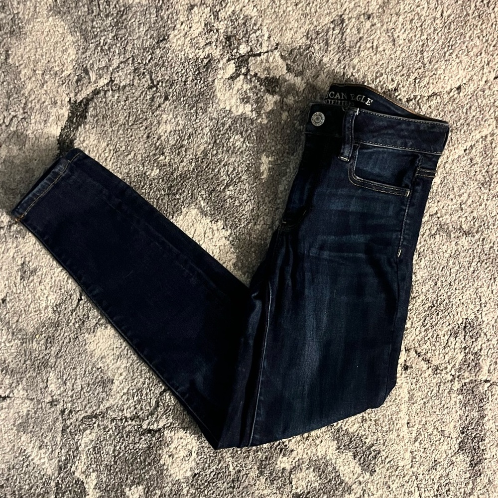 American Eagle Super Super Stretch X High Rise Jeggings